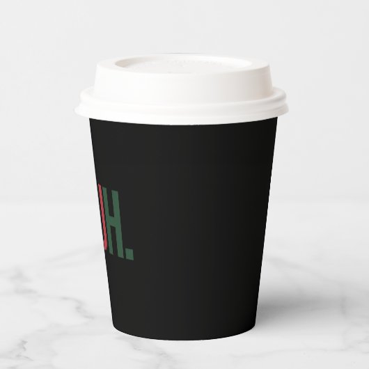 Bruh Weihnachtsgeschenke für ihn Ihre Mama Vater B Pappbecher (Links)