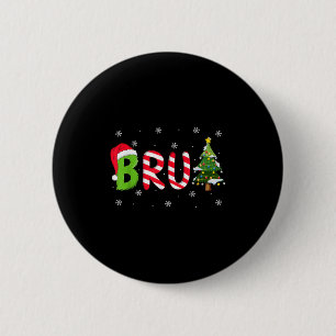 Bruh Weihnachtsspruch Bro Lustige Männer Jungen Br Button