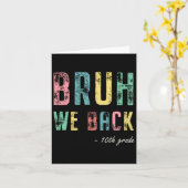 Bruh, wir haben den 10. karte (Gelbe Blume)