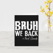 Bruh, wir kehren 3. Klasse zurück zum ersten Schul Karte (Gelbe Blume)