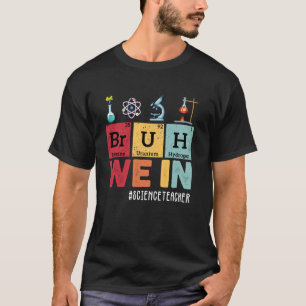 Bruh, wir sind Vintag zurück zur naturwissenschaft T-Shirt