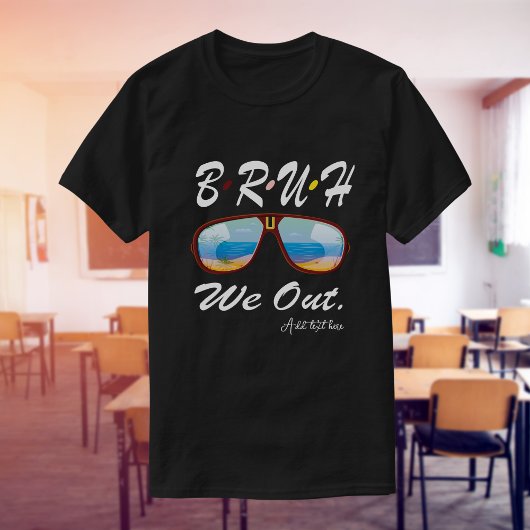 Bruh, wir sind weg! Escape für Lehrer - T-Shirt de