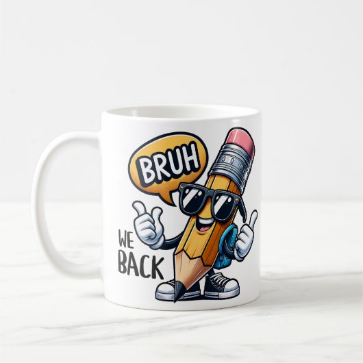 Bruh Wir Sind Zurück Kaffeetasse (Links)