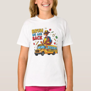 Bruh Wir Sind Zurück Lustiges Enten-Design Zurück T-Shirt