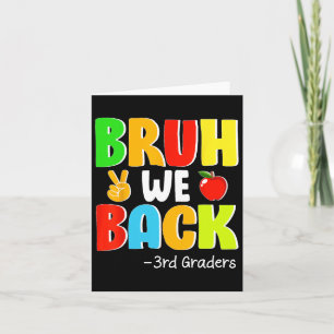 Bruh wir zurück zum ersten Schultag der dritten Kl Karte