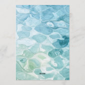 Bruh You In Pool Party Funny Duck Boy Birthday Einladung (Rückseite)