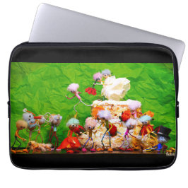 Bruidsfeest van de Fubby's. Laptopschutzhülle