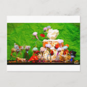 Bruidsfeest van de Fubby's. Postkarte (Vorderseite)