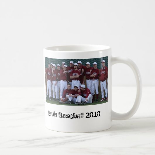 Bruin-Baseball 2010, gehendes Yard Kaffeetasse (Rechts)