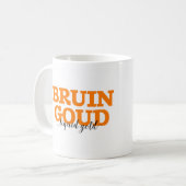Bruin Goud/flüssiges Goldniederländisches Kaffeetasse (Vorderseite Links)