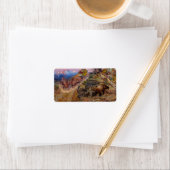 Bruin Not Bunny drehte die Führer,1924 von Russell Adressaufkleber (Insitu)