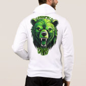 Bruins Zip-Up Warm-Up Hoodie (Rückseite)