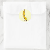 Bruised Banana: Bad Fruit Gang Runder Aufkleber (Tasche)