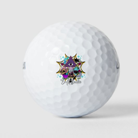 Bruja Baddie Golfball (Vorderseite)