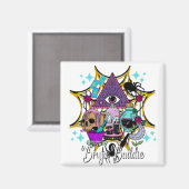Bruja Baddie Magnet (Vorderseite/Rückseite)