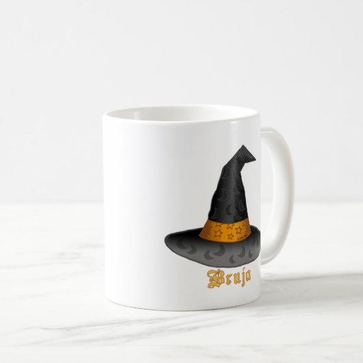 Bruja Witch Hat Tasse (VorderseiteRechts)