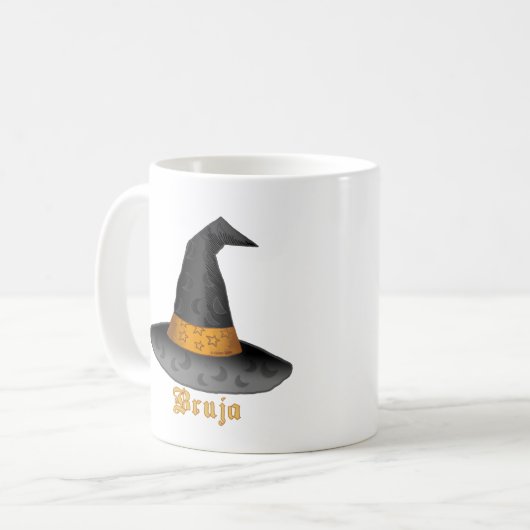 Bruja Witch Hat Tasse (Vorderseite Links)