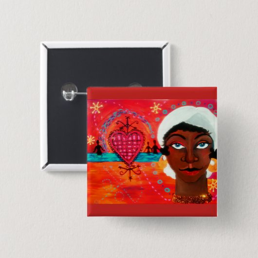 Brujas Knopf Button (Vorne & Hinten)