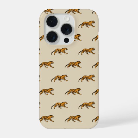 Brülle! Ich bin ein Tiger! - Handyhülle iPhone Hülle (Rückseite)