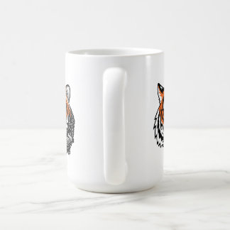 Brülle in den Tag Tiger Tasse