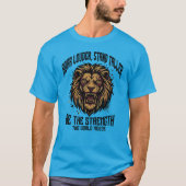 Brülle Lauter Löwe T-Shirt – Stärke Der Nation (Vorderseite)