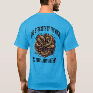 Brülle Lauter Löwe T-Shirt – Stärke Der Nation