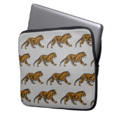 Brüllen! Ich bin Tiger! - Laptopschutzhülle (Vorderseite Links)