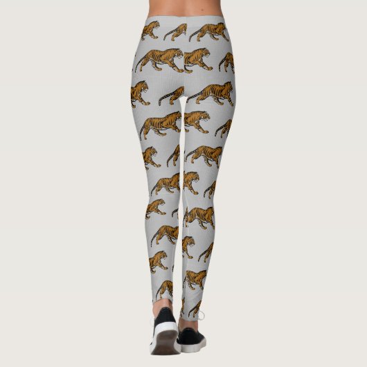 Brüllen! Ich bin Tiger! - Leggings (Rückseite)