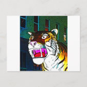 Brüllen Postkarte (Vorderseite)