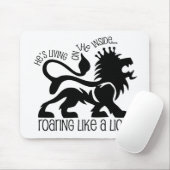 Brüllen wie ein Löwe Mousepad (Mit Mouse)