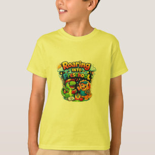 Brüllend in die Vorschule Dino-Shirt T-Shirt