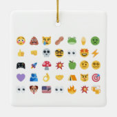 Brüllende Kitty 35 Emoji-Zeitachse GME MOASS DFV M Keramikornament (Rückseite)