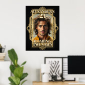 Brüllende Zwanziger 21er Foto Poster (Heimbüro)