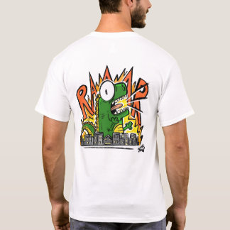 Brüllender Dinosaurier-Cartoon T-Shirt