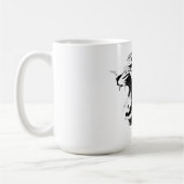 Brüllender Jaguar Kaffeetasse (Links)