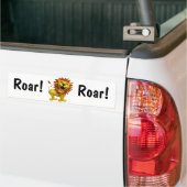 Brüllender Löwe Autoaufkleber (Auf Lkw)