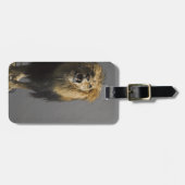 Brüllender Löwe Gepäckanhänger (Vorderseite horizontal)