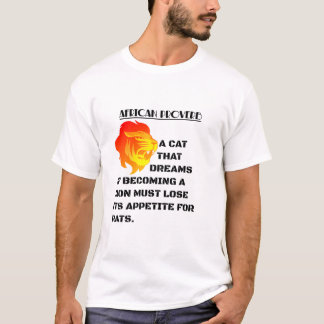 Brüllender Löwenkopf T-Shirt