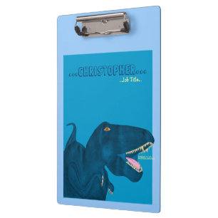Brüllender Rex Klemmbrett