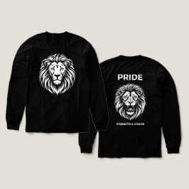 Brüllender Stolz: Stärke & Ehre Löwe Tri-Blend Shirt