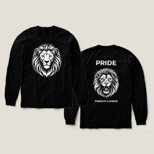 Brüllender Stolz: Stärke & Ehre Löwe Tri-Blend Shirt