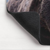 Brüllender Teddybär Mousepad (Ecke)