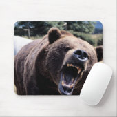 Brüllender Teddybär Mousepad (Mit Mouse)