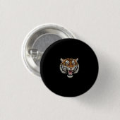 Brüllender Tiger Button (Vorne & Hinten)