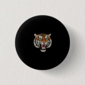 Brüllender Tiger Button (Vorderseite)