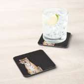 Brüllender Tiger Getränkeuntersetzer (Rechte Seite)