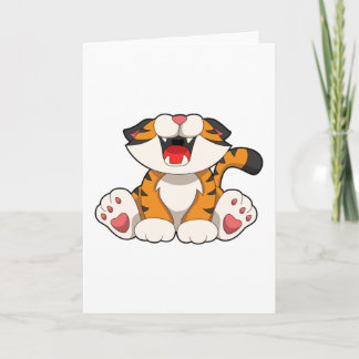 Brüllender Tiger Karte