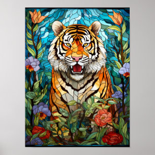 Brüllender Tiger Poster