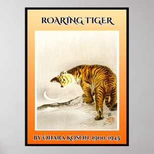 Brüllender Tiger Poster
