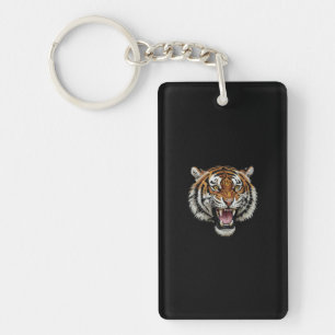 Brüllender Tiger Schlüsselanhänger
